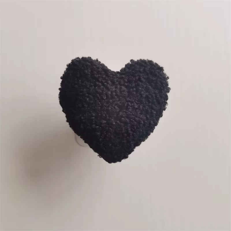 Crochet Mural en Bois en Forme de Cœur d'Amour, Support de Rangement pour Serviettes, Décoration Nor