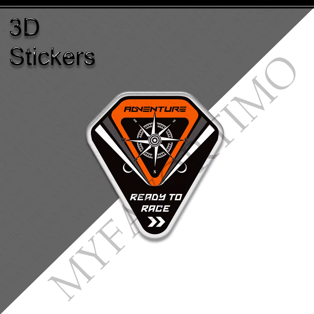 Accessoires de moto pour KM 790 890 1050 1090 1190 1290 Adventure ADV, garde-main, autocollants 3D p