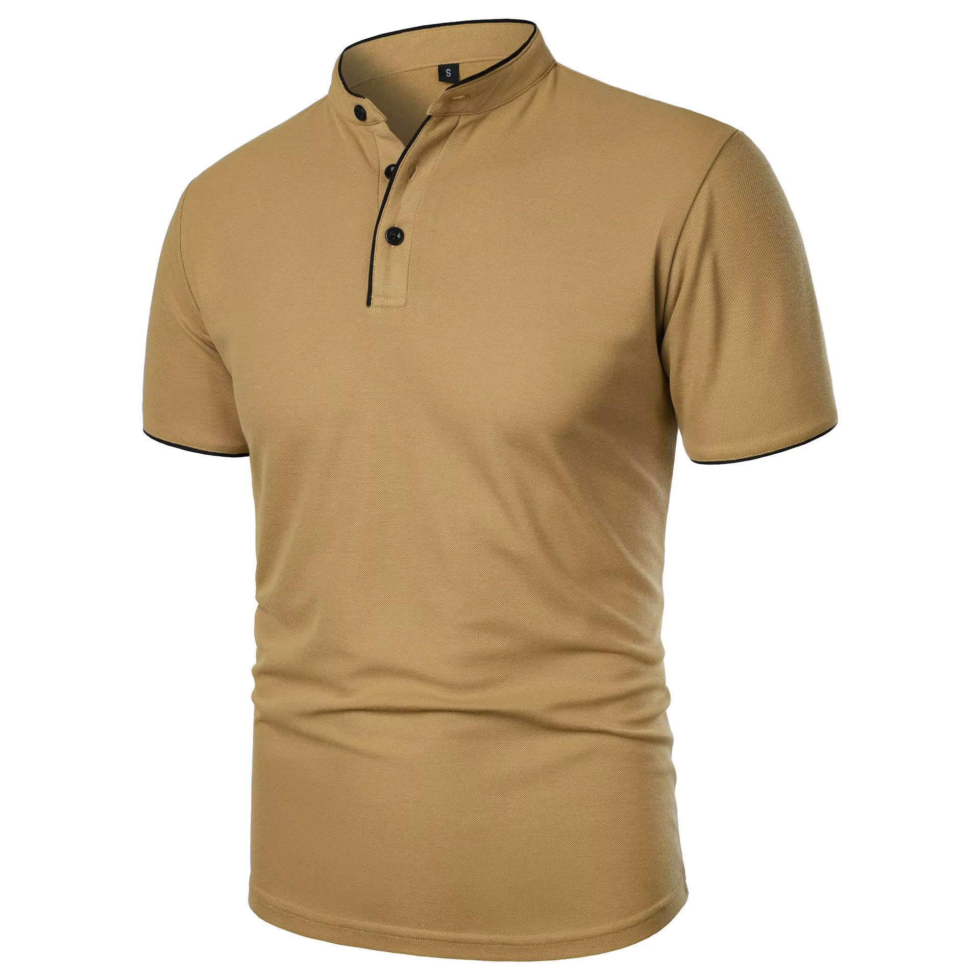 Hk Heckler Koch No Compromise T-Shirt Sport Décontracté T-Shirt Hommes Manches Courtes Henley Chemis