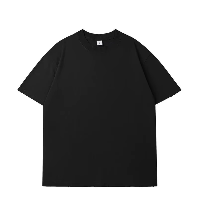 T-shirt surdimensionné avec LOGO personnalisé déchiré, Image à faire soi-même, Vintage, délavé, poid