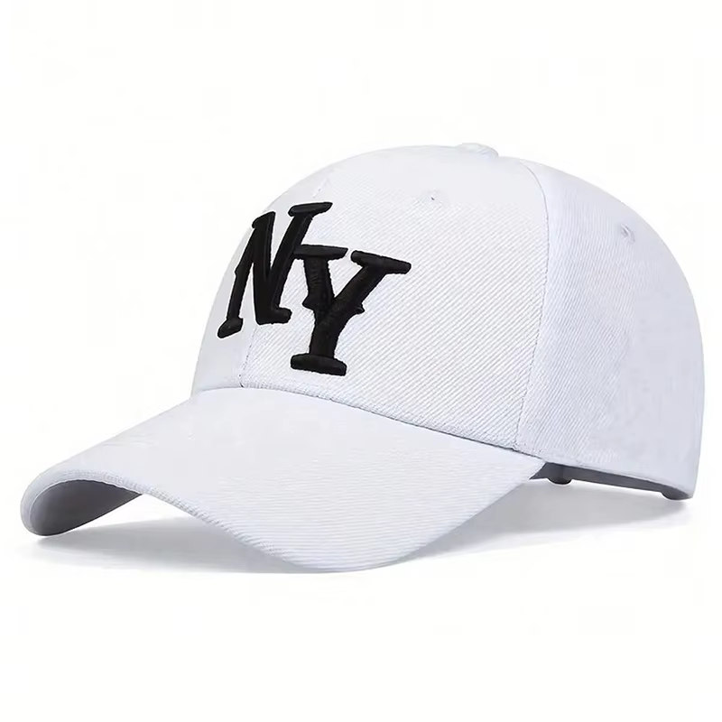 Casquette de Baseball brodée de lettres NY NEW YORK pour hommes, chapeaux de soleil en coton à dessu