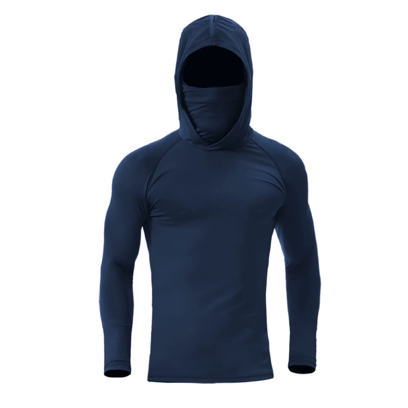 Sweat à capuche athlétique pour hommes, chemises de pêche à manches longues, Protection solaire Uv U