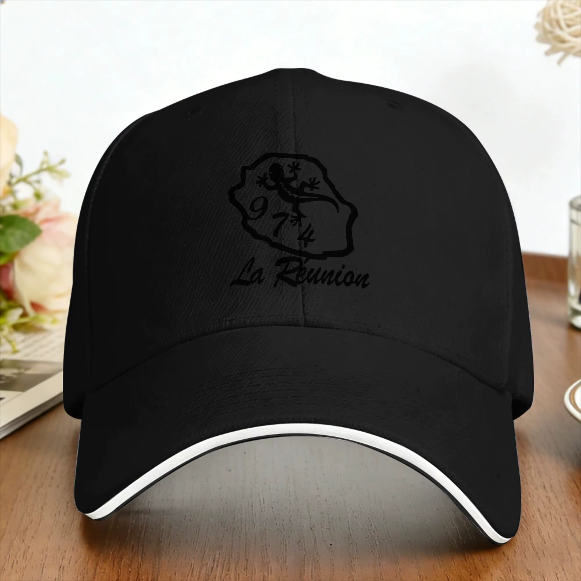 Casquette de baseball Kreol 974 Réunion pour homme, personnalisable, style camionneur, été, streetwe
