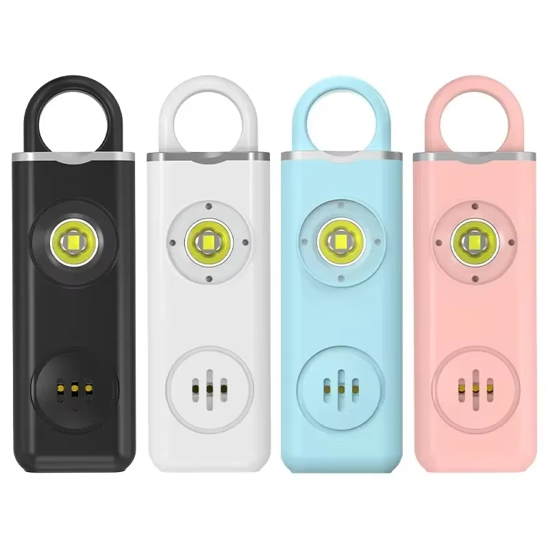 Alarme personnelle pour femmes, 1 pièce, alarme d'urgence portable avec lampe de poche, dispositif d