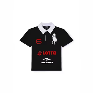 2025 D'été Hommes de Haute Rue Mode Broderie Bouton Revers À Manches Courtes T-Shirt Américain Vinta