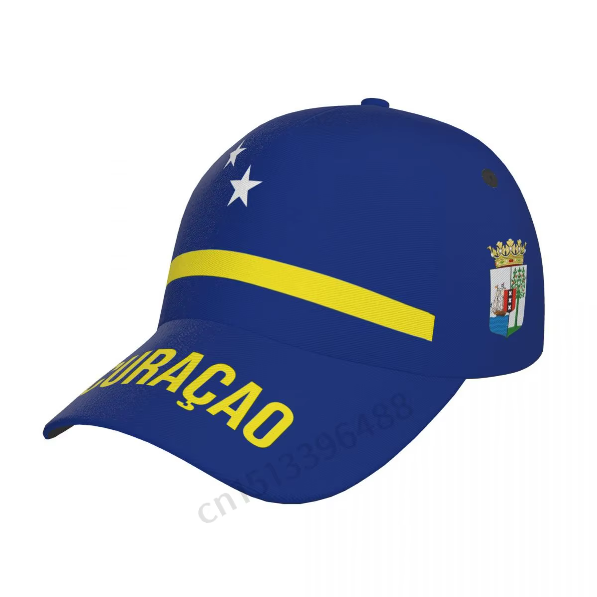 Casquette de baseball Curacao Feel 3D pour hommes et femmes, chapeaux de football, chapeau de pêche 