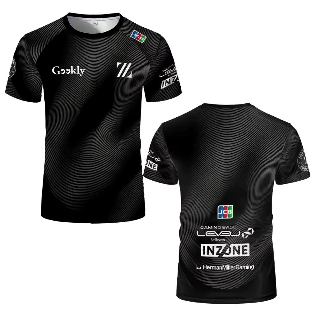Maillot d'équipe d'e-sport ZETA DIVISION 2026 SITETAMPO – T-shirt unisexe à séchage rapide et respir