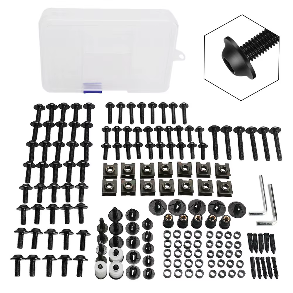 Kit complet de boulons de carénage, vis et écrous, Clips, accessoires de moto pour YAMAHA XTZ1200 XT