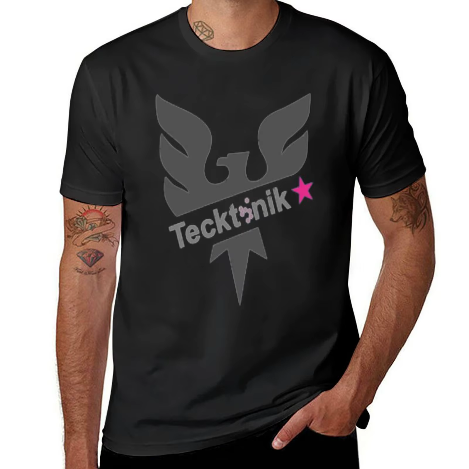 Ktonik Dance Style Graphics T-Shirt pour hommes, Économie personnalisés, Économie unis, Nouveau patc