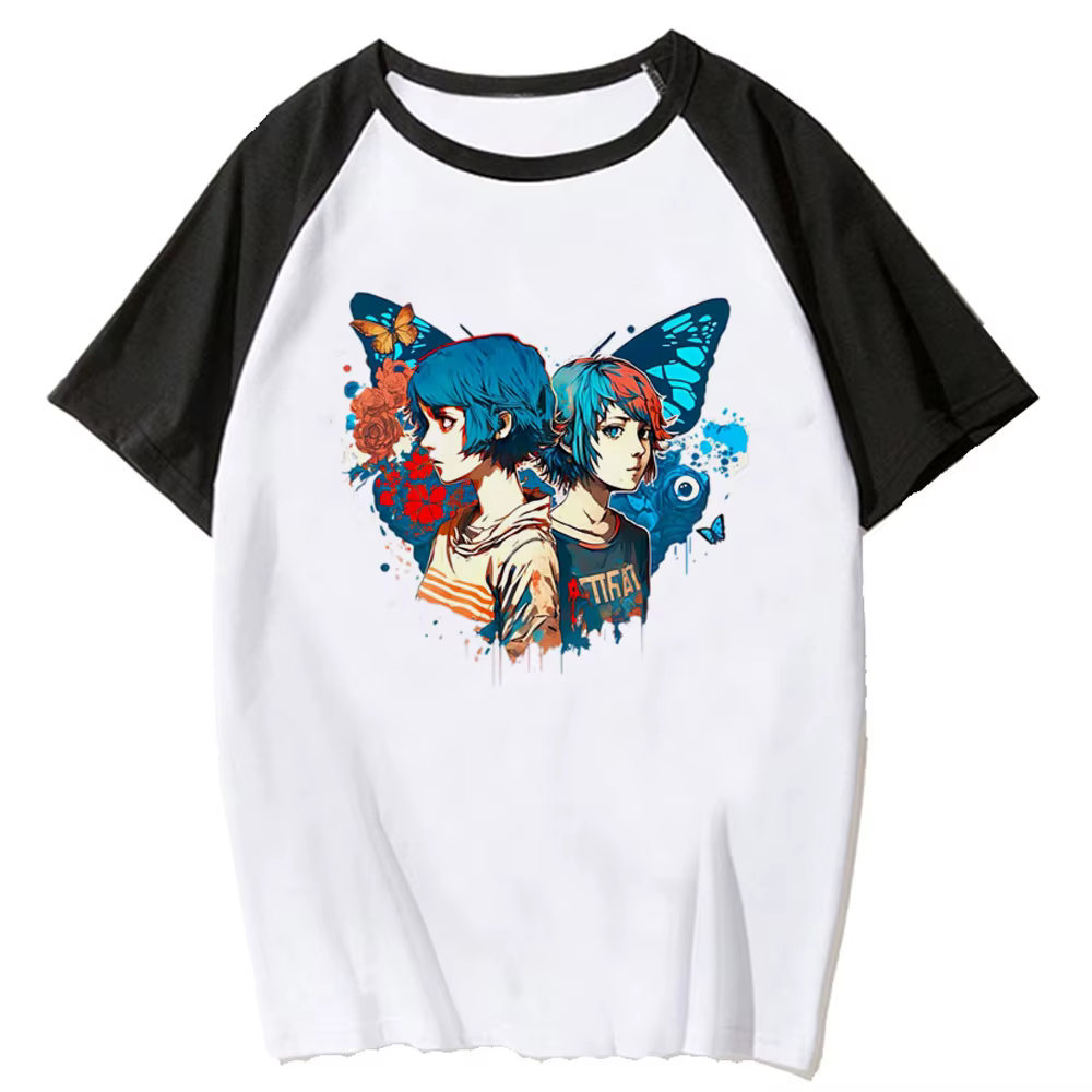 T-shirt femme, humoristique et humoristique, harajuku, Life Is Strange, manga, 600