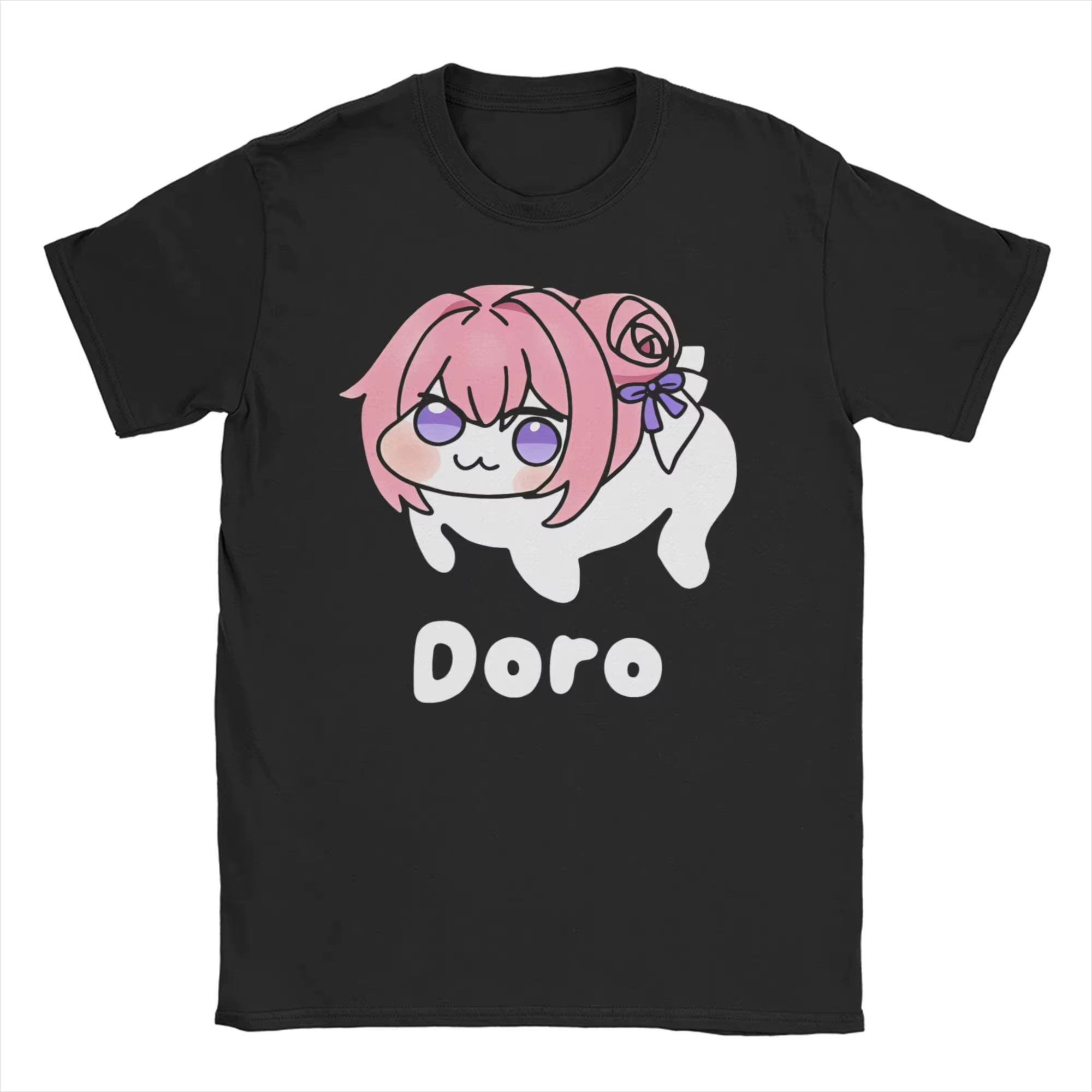 Nouveau T-shirt Doro Meme Nikke pour Hommes et Femmes, T-shirt Amusant Anime Game, Manches Courtes, 