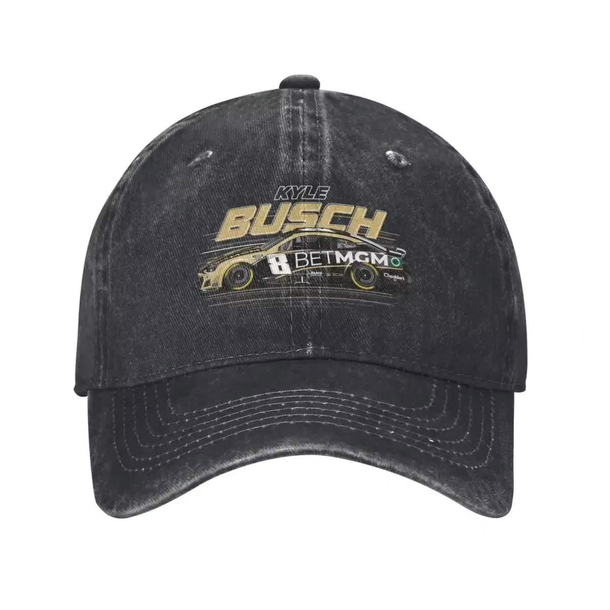 Kyle Busch 2023 N° Casquette de baseball patriotique, chapeau de plage, casquette de luxe pour homme