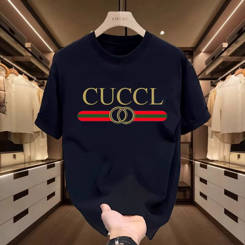 Nouveau T-shirt à manches courtes tendance européenne et américaine pour hommes 2026 Nouveau T-shirt