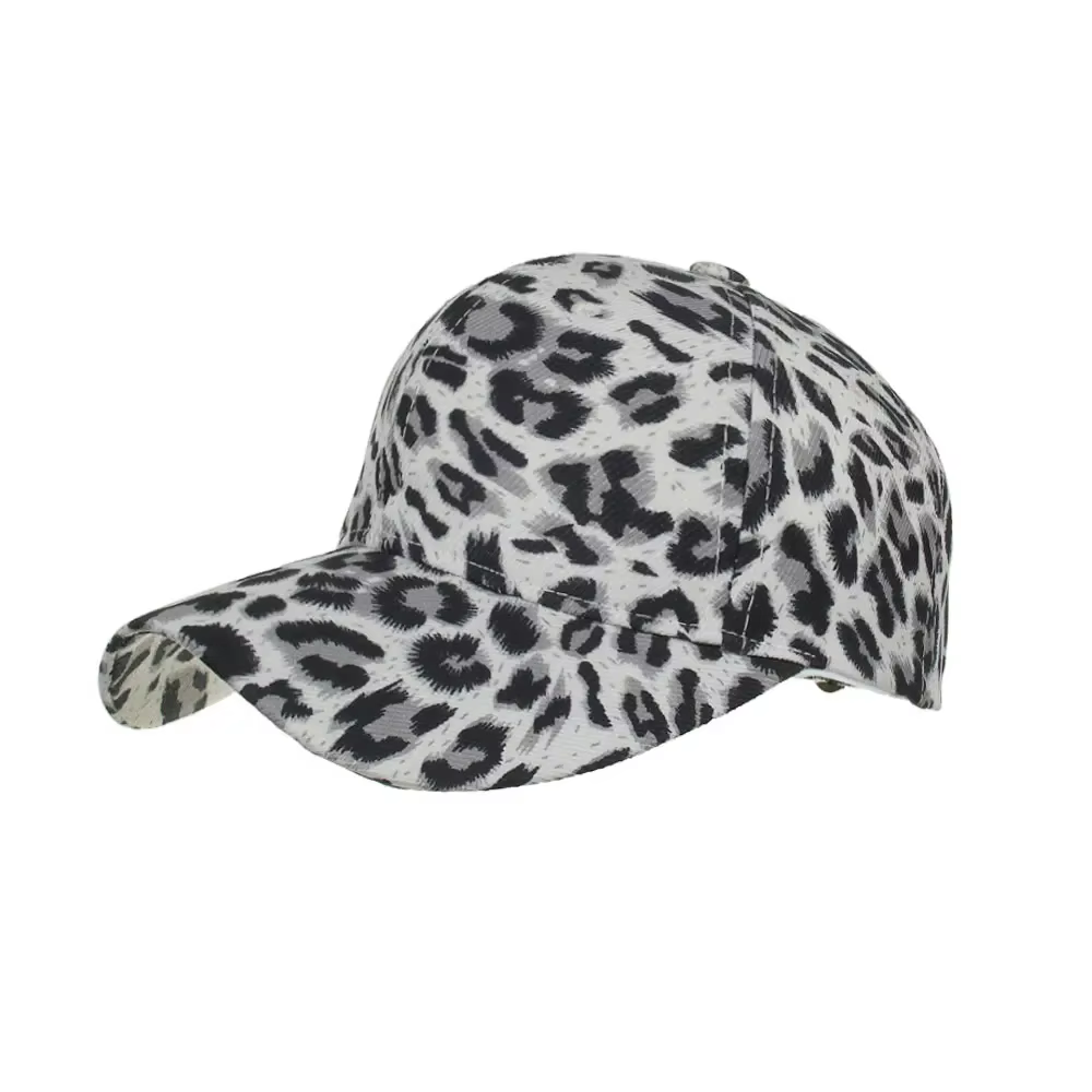 Casquette de Baseball léopard pour femmes et hommes, chapeau Hip Hop de vacances, chapeaux réglables