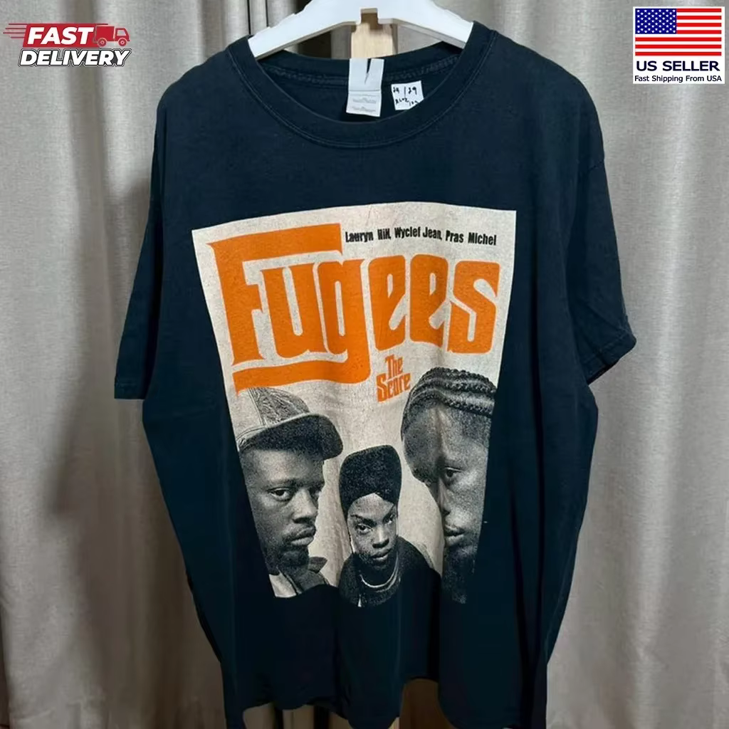 T-shirt Fugees, The Score 90s Golden Era Boom Bap Hip Hop Tee, cadeau pour les fans