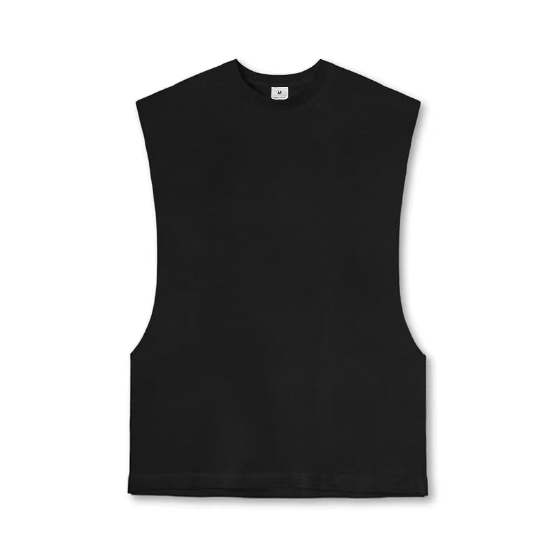 T-shirt sans manches pour homme, vêtement de Sport, de Gym, d'entraînement, de Fitness