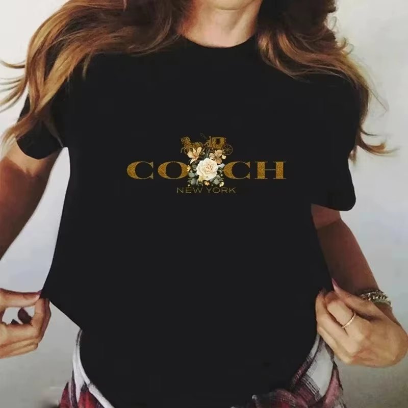 Nouveau T-shirt de Luxe Léger 2026 pour Hommes et Femmes, Vêtement d'Été en Coton, Mode Plage Respir