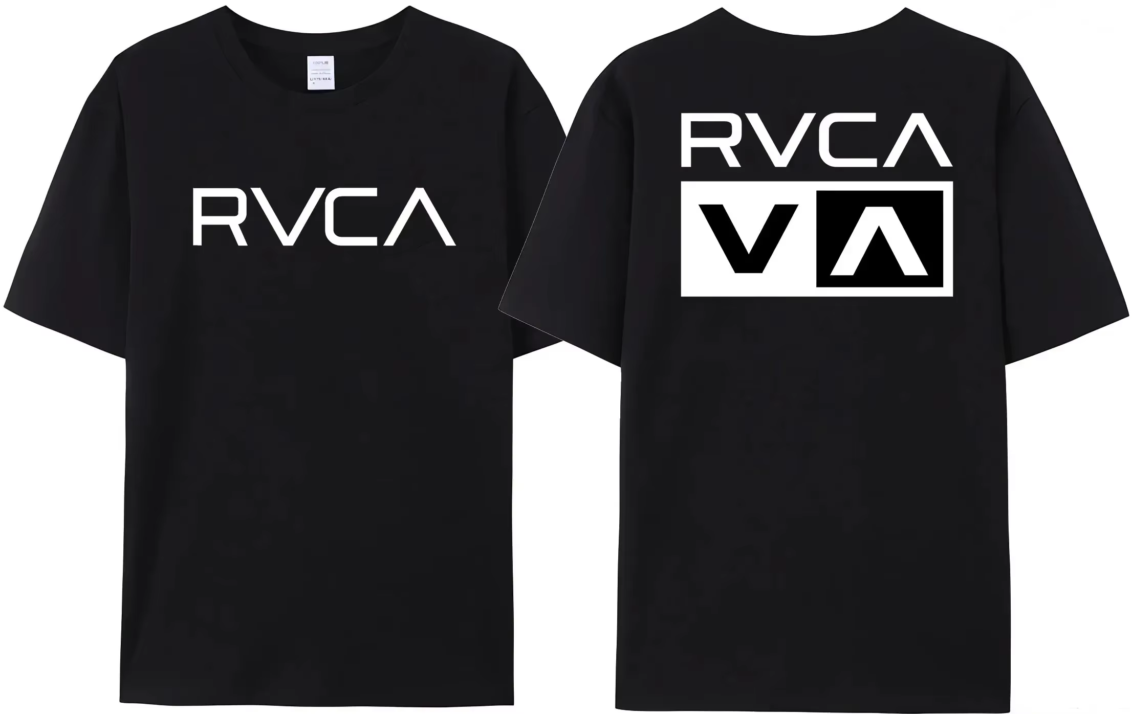 T-shirt RVCA 100% coton pour hommes et femmes, THE BALANCE OF OPPOSITES, T-shirt surdimensionné à ma