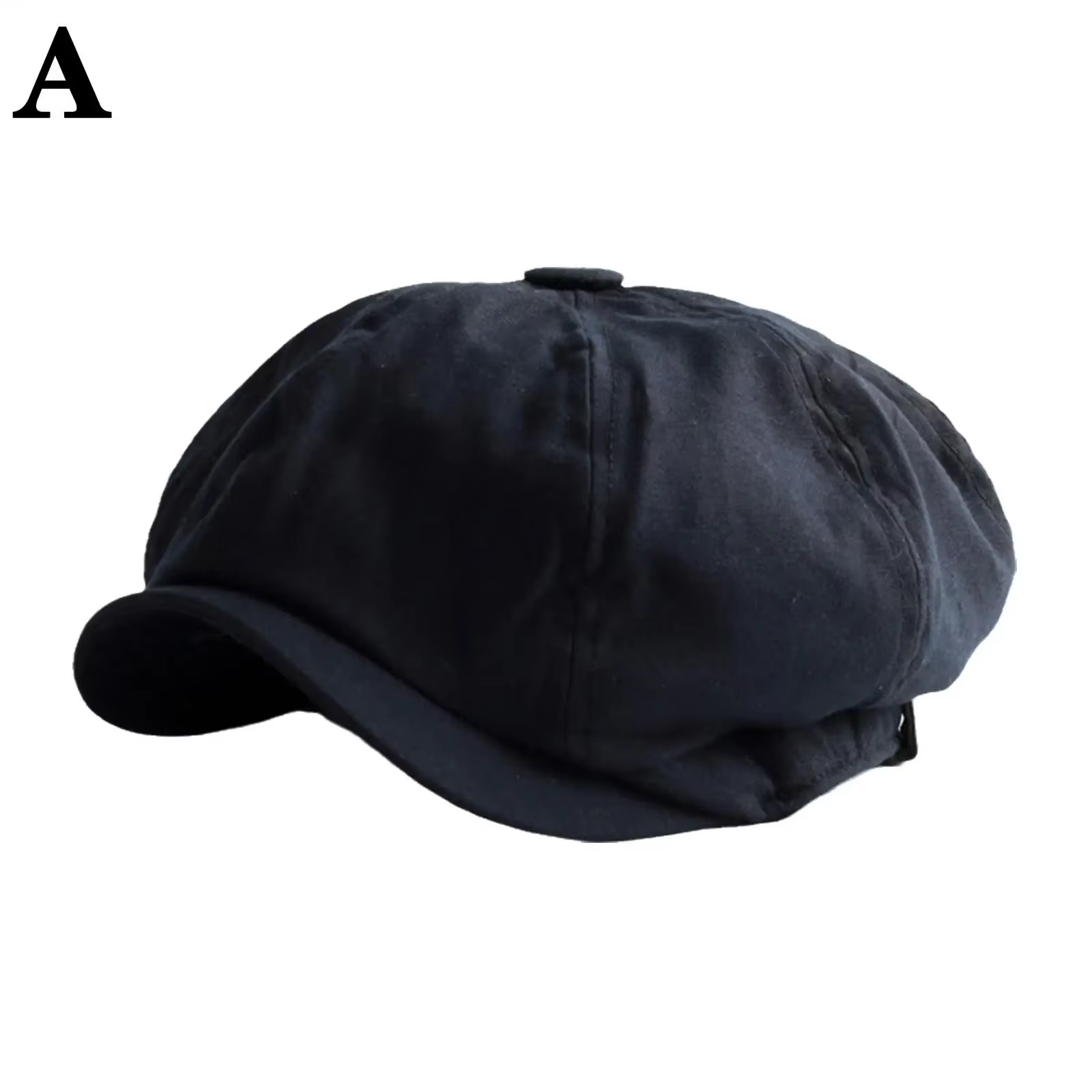 Casquette gavroche de style britannique rétro pour hommes, casquette Ascot en coton, casquette plate