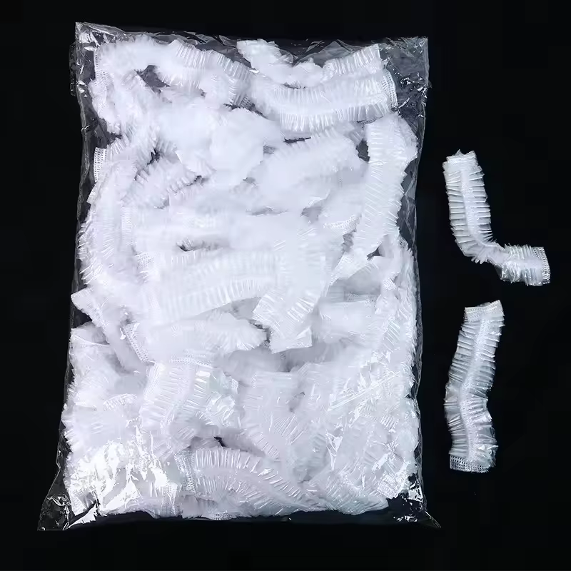 Couvre- bonnets de douche jetables, 50/100/200 pièces, accessoires de salle de bains, bonnets pour c