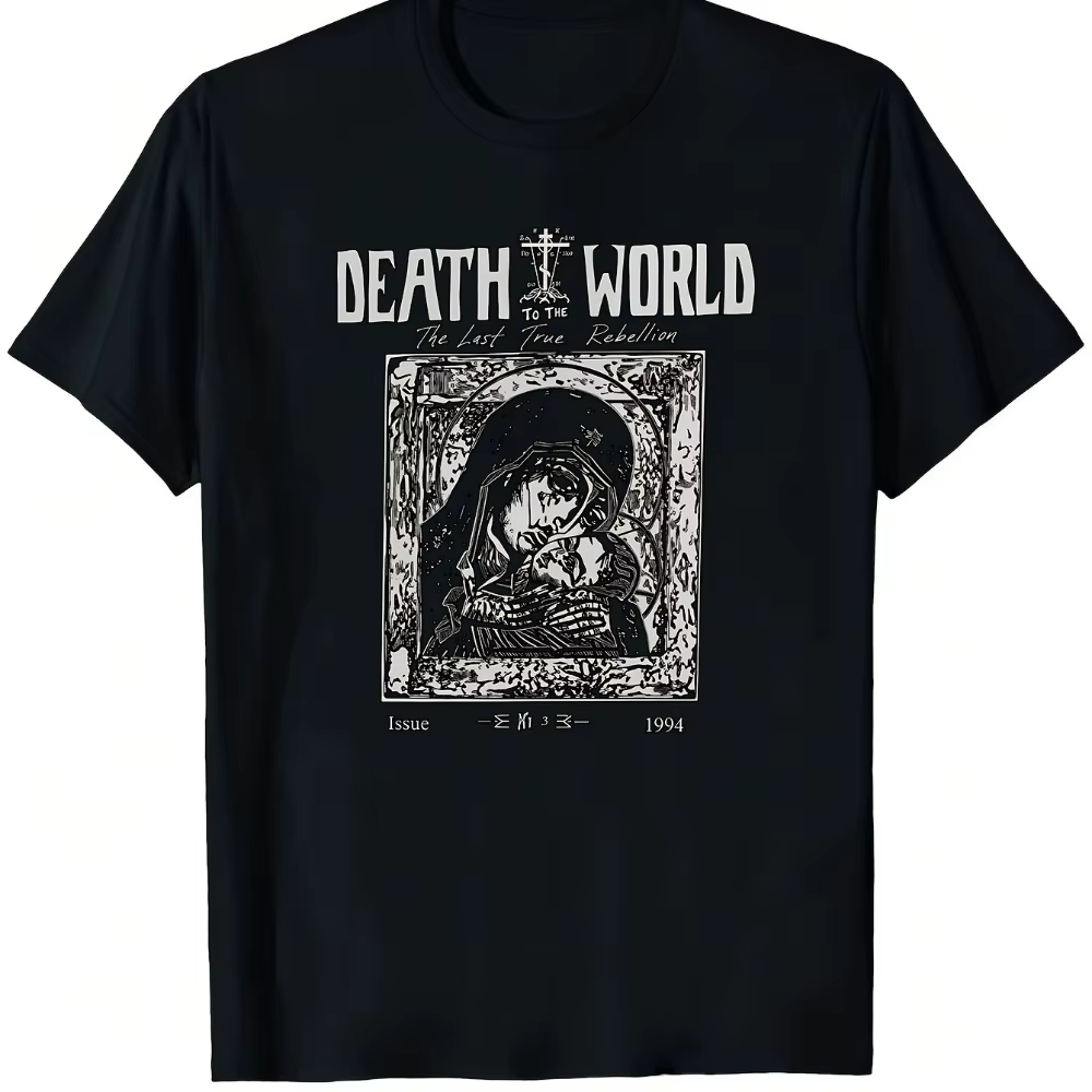 T-shirt chrétien orthodoxe Sainte Marie pour homme, style Harajuku, minimaliste, pur, 180G, conforta
