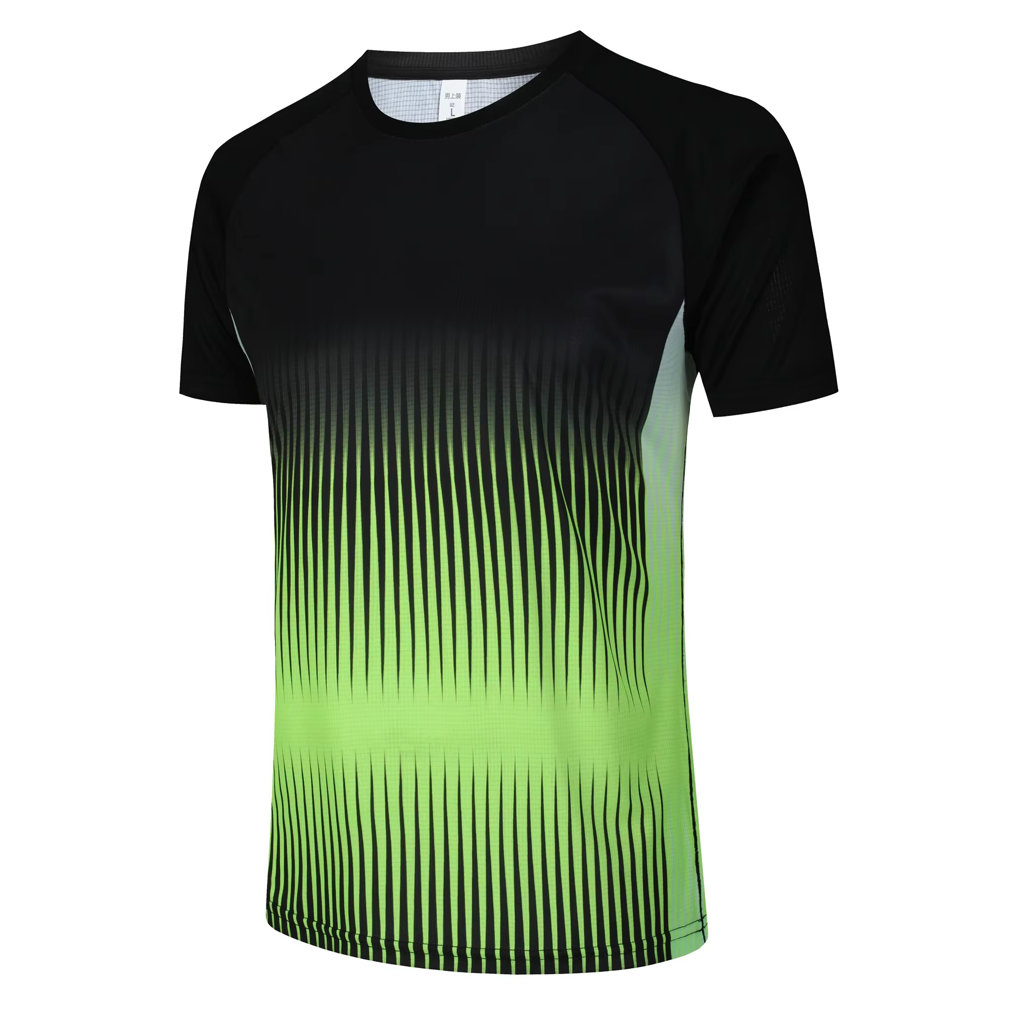 Hommes légers athlétisme hauts chemises de course sport hommes Fitness gymnase t-shirts à manches co