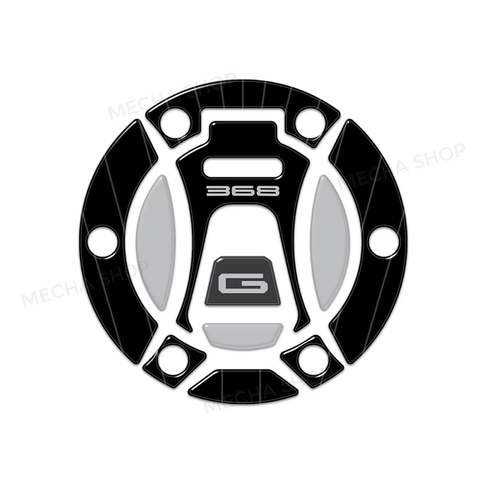 Protection du bouchon de réservoir pour Zontes 368G 368 G 2025-2026, autocollant en résine 3D, autoc