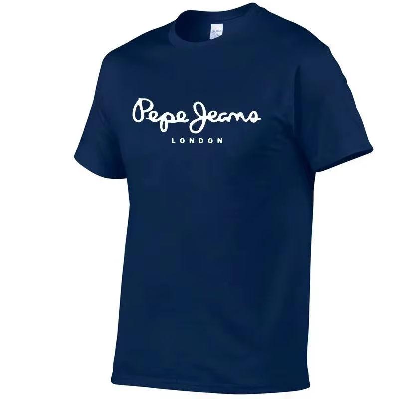 Nouveau T-shirt Pepe Jeans London Logo 2026, T-shirt d'été pour homme à manches courtes, tendance et