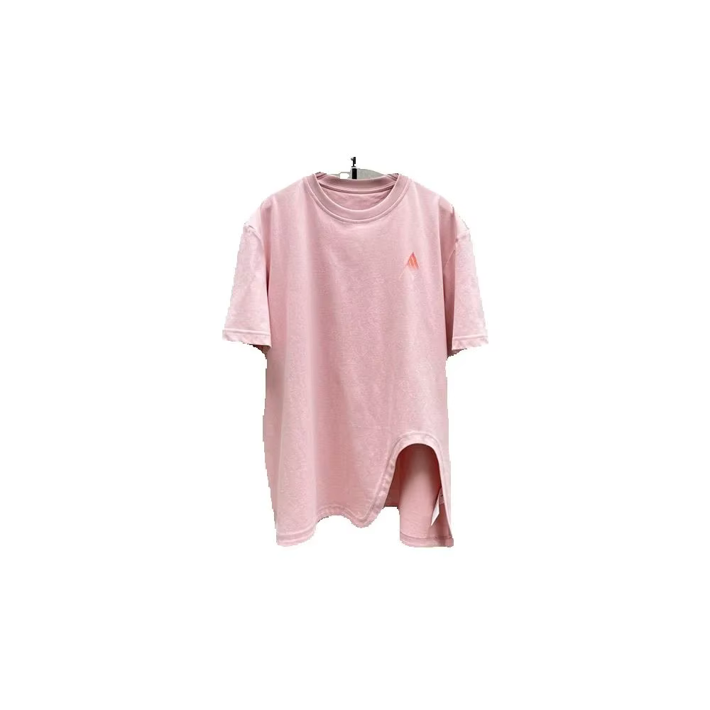 Chemise T-shirt Femme Tendance 2026 – Pur Coton, Asymétrique, Coupe Ample, Style Décontracté, Inspir