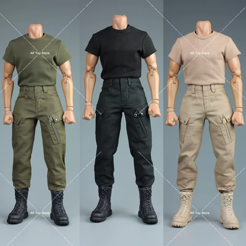 AFS-T-shirt et pantalon skip pour homme, vêtements masculins décontractés, fjSoldier DulClothes, mod