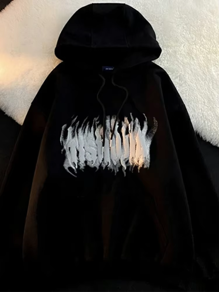 Nouveaux sweats à capuche pour hommes 2026, style gothique Harajuku, imprimés, mode hip-hop, vintage
