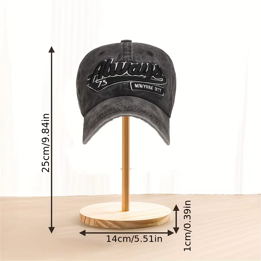 Présentoir de chapeaux en bois, support de capuchon de table, organisateur d'accessoires non électri