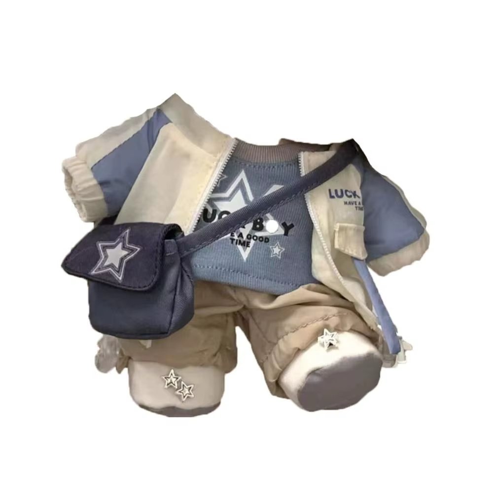 Sweat à capuche 20cm, vêtements en peluche, ensemble de chapeaux de Baseball, sangle d'épaule, vêtem
