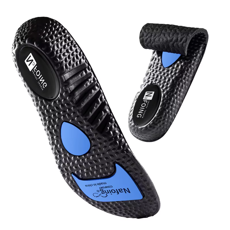 Semelles intérieures de sport à semelles souples pour hommes, absorbant les chocs et respirantes en 