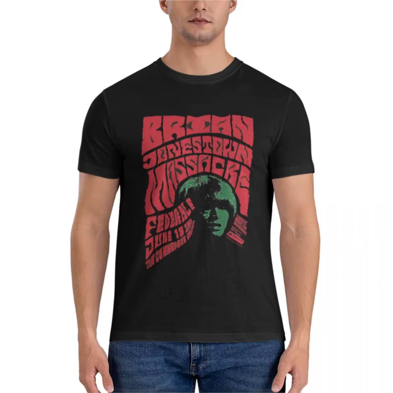 T-shirt classique pour hommes, t-shirt à la mode, vêtements d'été, massacre de Brian Jonestown