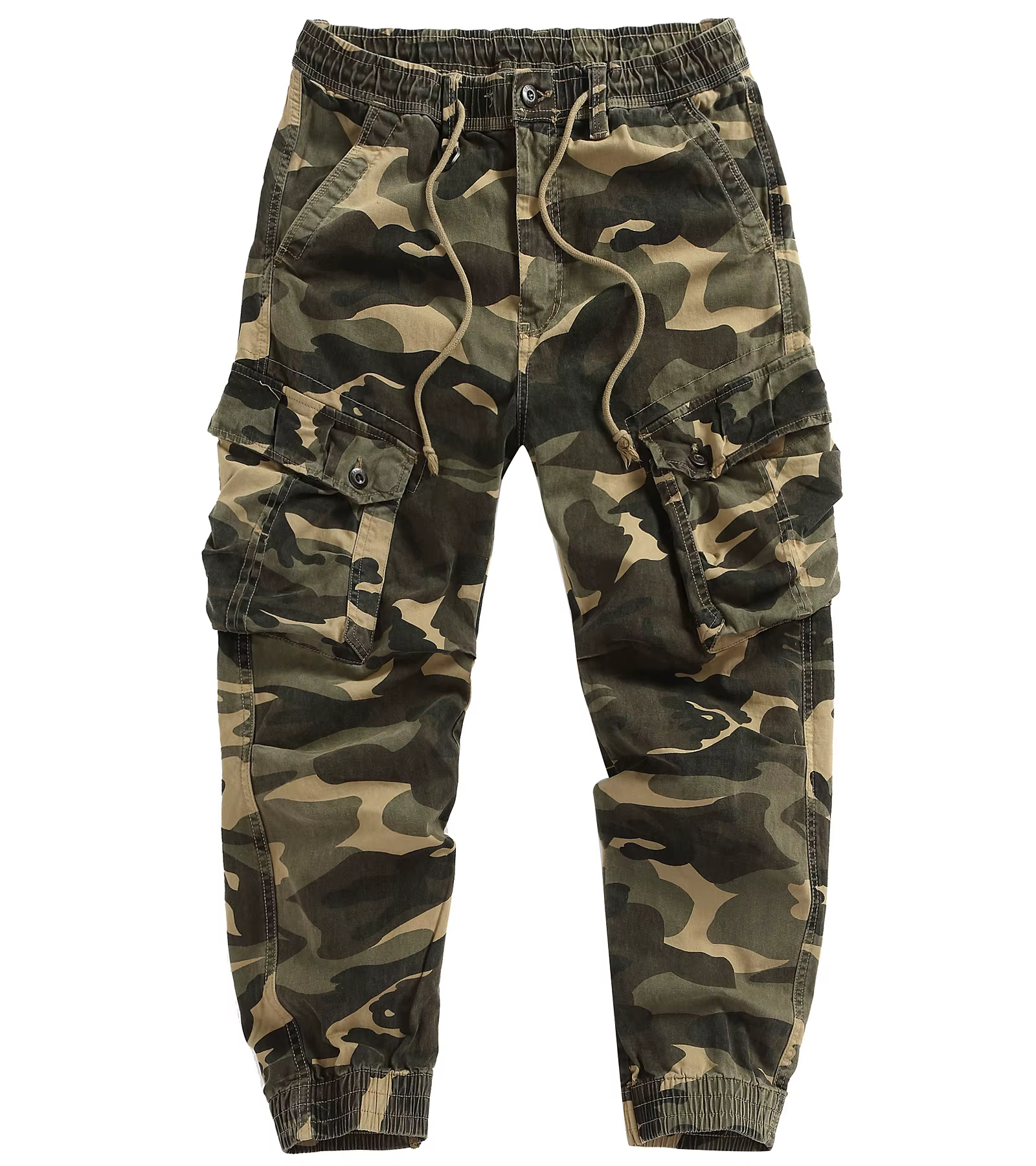 Pantalon de travail camouflage pour homme, multicolore, grande taille, décontracté, coupe ample, lon