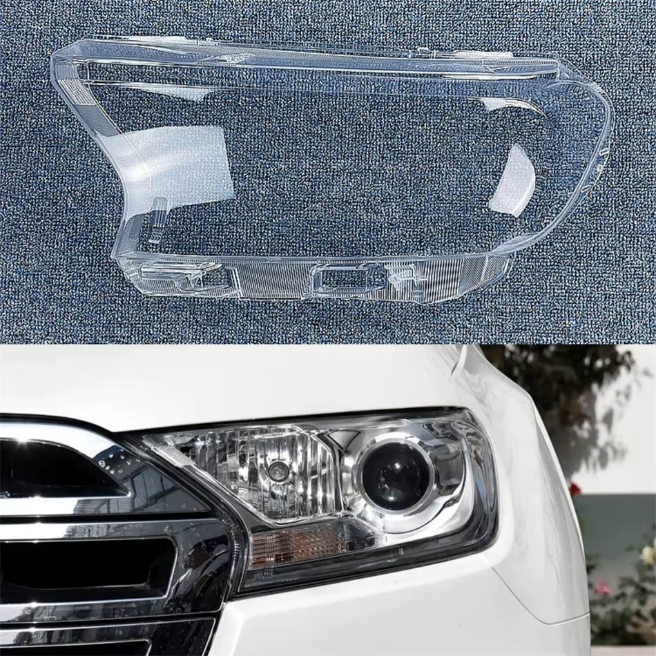 Accessoires pour Ford Everest 2016 2017 2018 2019 2020, coque transparente pour phares de voiture, c