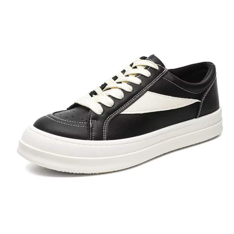 Chaussures de skateboard pour hommes, style streetwear, chaussures de créateur noires originales, ba