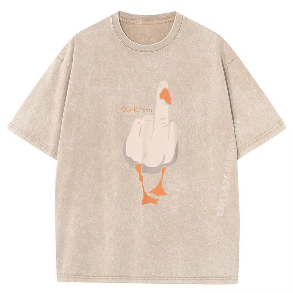 Canard You chemises graphiques hommes à manches courtes t-shirt de haute qualité mode décontracté la