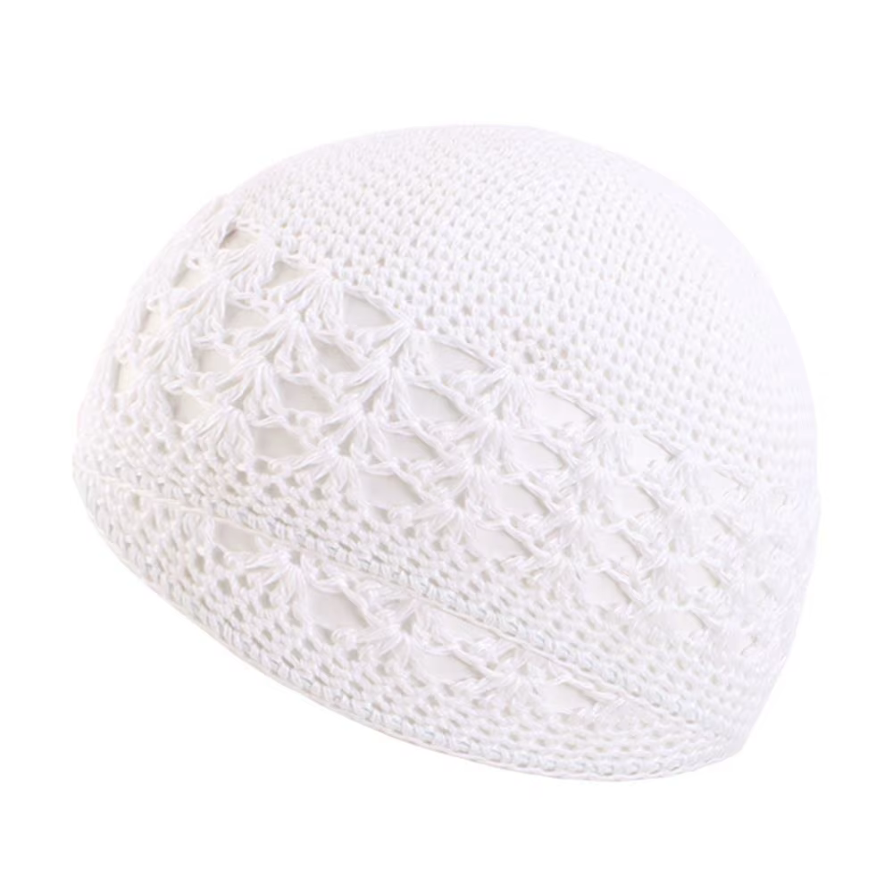 Chapeau au Crochet ajouré pour femmes, bonnets tricotés à la main avec fleurs, pull à la mode d'été,