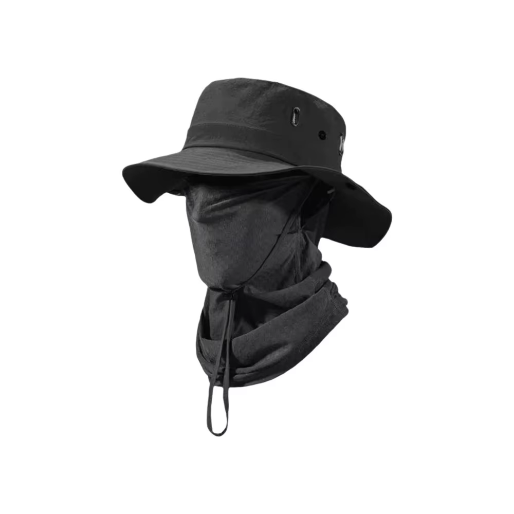 Casquette de protection solaire à séchage rapide pour hommes, chapeau de soleil, protection UV, masq