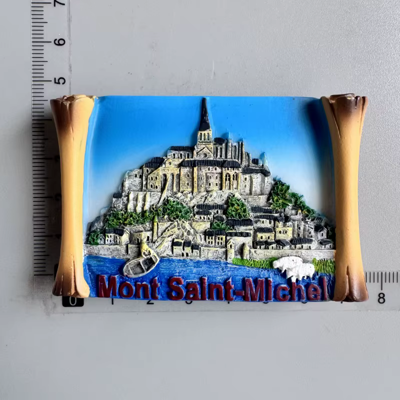 France Mont Saint-Michel Paris Tour Eiffel Arc de Triomphe ANNECY souvenir décoration maison figurin