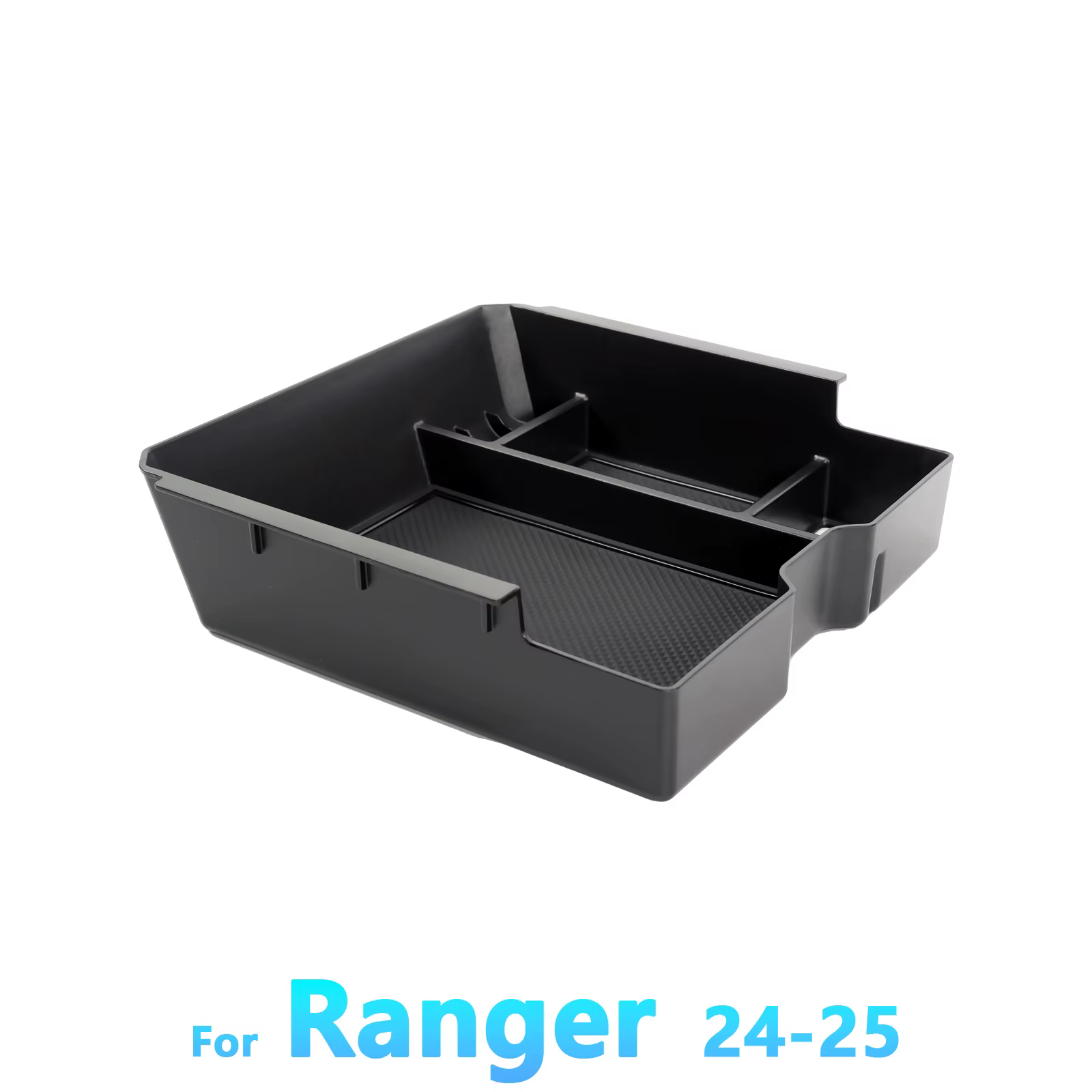 Boîte de rangement d'accoudoir pour Ford Ranger 2024 2025, Version frein à main électrique, boîte de