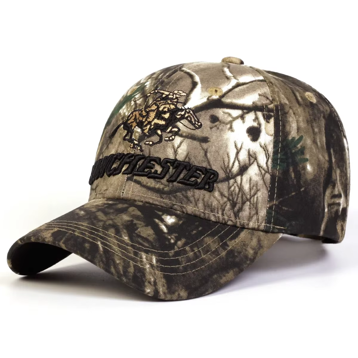 Nouvelle casquette de baseball Winchester Sports CAMO, casquettes de pêche pour hommes, chapeau de c