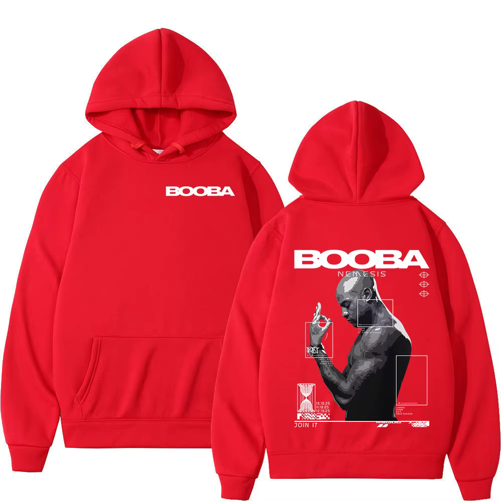 France rappeur Booba Nero Nemesis sweats à capuche vêtements pour hommes rétro mode Hip Hop manches 