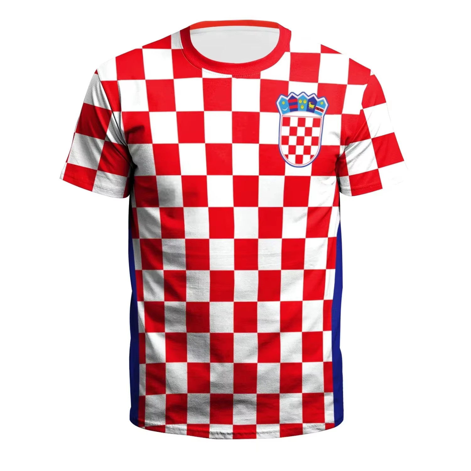 NOUVEAU T-SHIRT CROATIA 26 POUR HOMMES AVEC IMPRESSION DE DÉCORATION DU DÉCORATEUR DE LA PAGNIÈRE, S