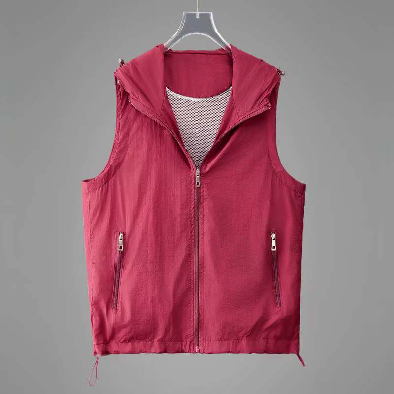 2025 été Protection solaire vêtements respirant gilet manteau femmes décontracté mince à capuche san