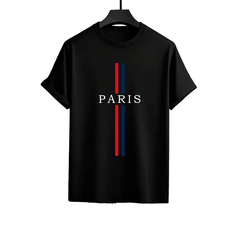 Ensemble de survêtement Paris 2026 pour homme, printemps-été, décontracté, mode, tenue à manches cou