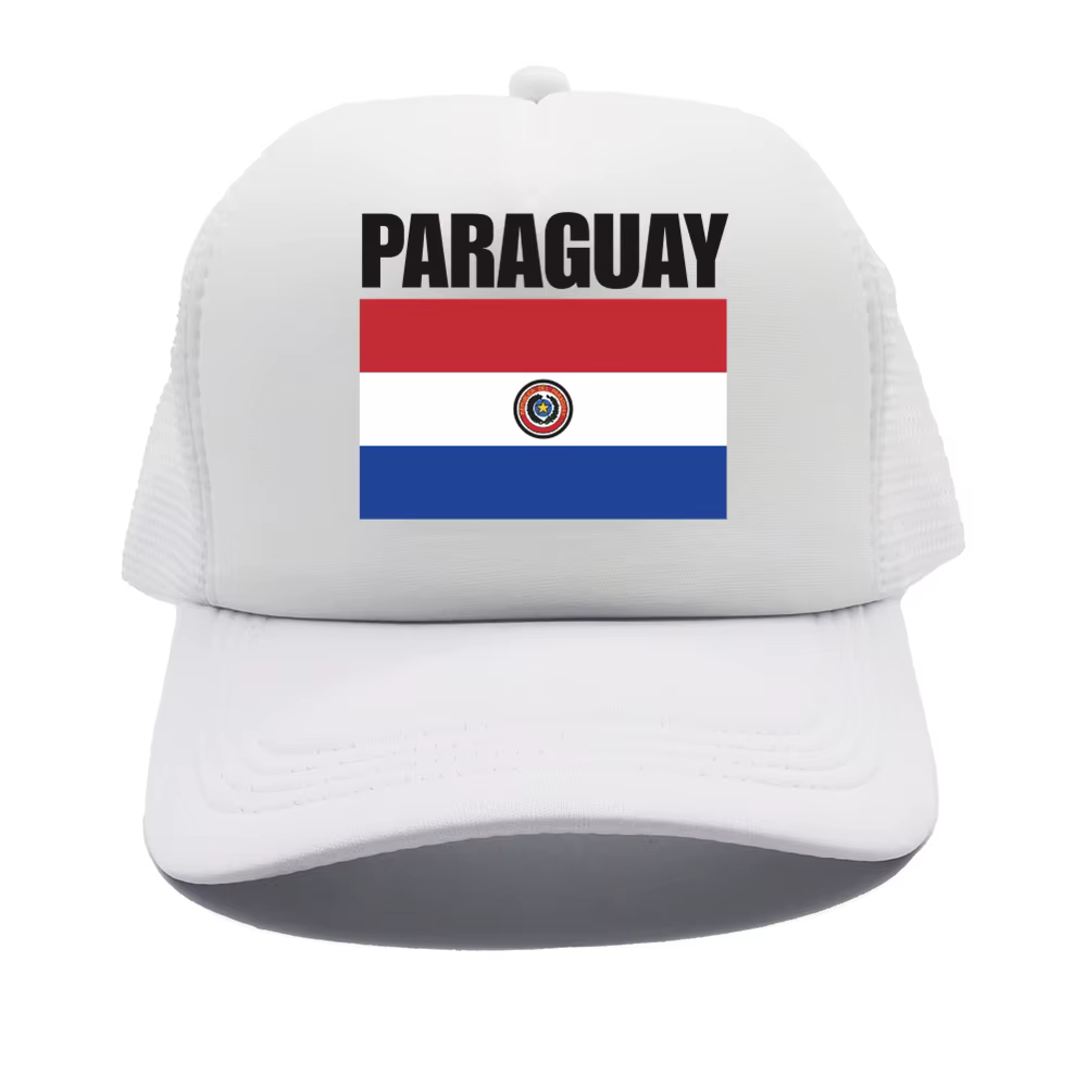 Casquettes de baseball avec drapeau du Paraguay pour hommes et femmes, casquette de camionneur pour 