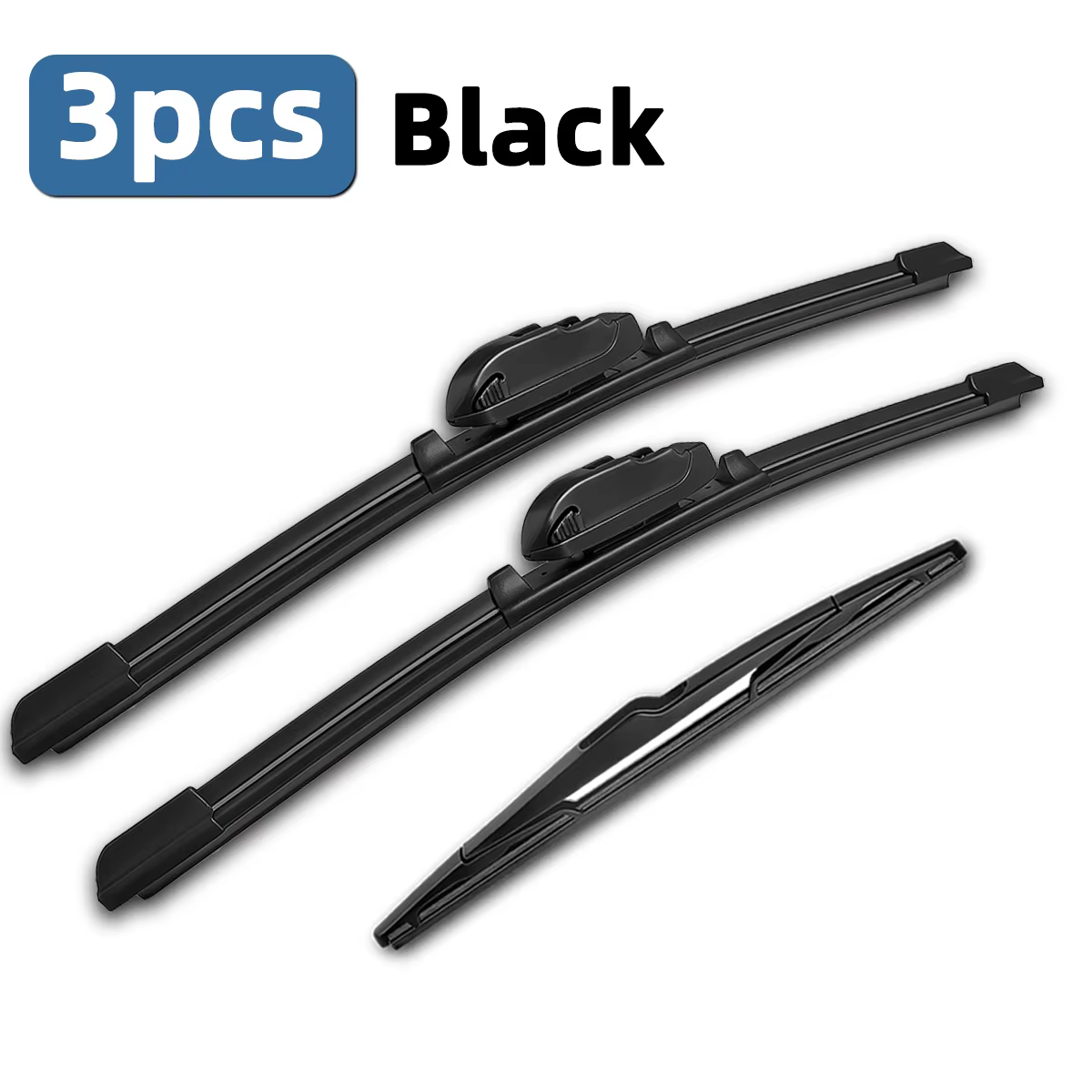 3 lames d'essuie-glace avant et arrière compatibles avec MG HS MGHS PHEV EHS Marvel R 2018-2025, acc
